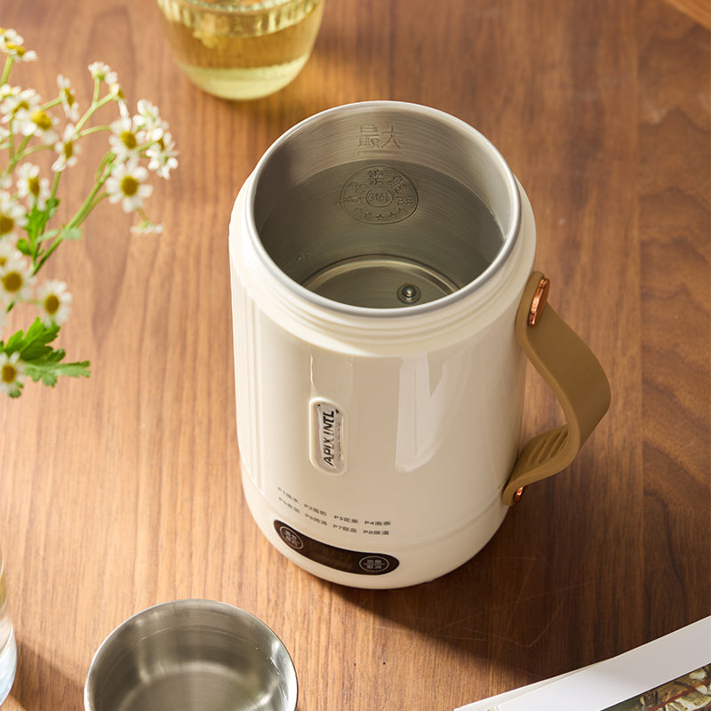 850ml Portable Electric Kettle - Fast Boil - Foldable Handle - Travel & Office Use