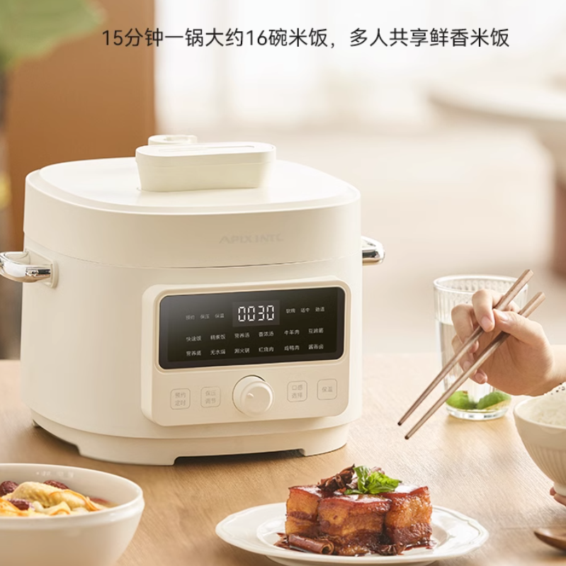 4L Electric Pressure Cooker - 6-in-1 Multi-Cooker