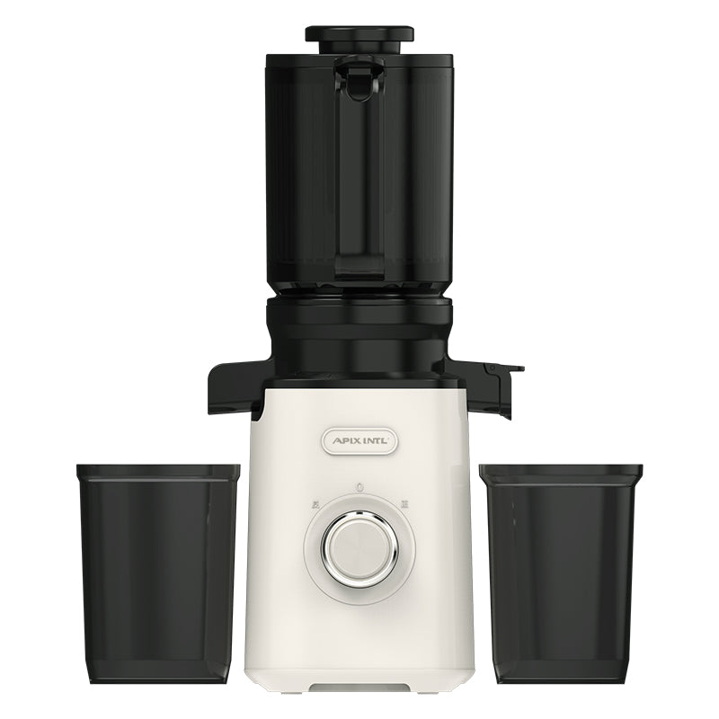 1200ml Wide Mouth Slow Juicer - Quiet Masticating - Whole Fruit & Veggie Extraction