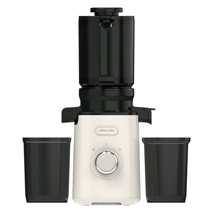 1200ml Wide Mouth Slow Juicer - Quiet Masticating - Whole Fruit & Veggie Extraction